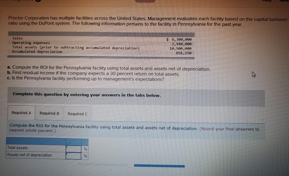 solved-proctor-corporation-has-multiple-facilities-across-chegg