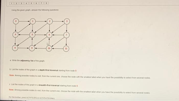 Solved 5 Using the given graph answer the following | Chegg.com