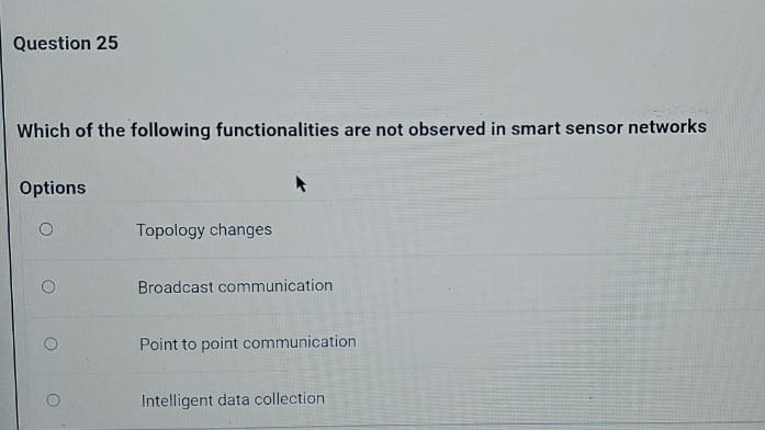 Solved Question 25Which Of The Following Functionalities Are | Chegg.com