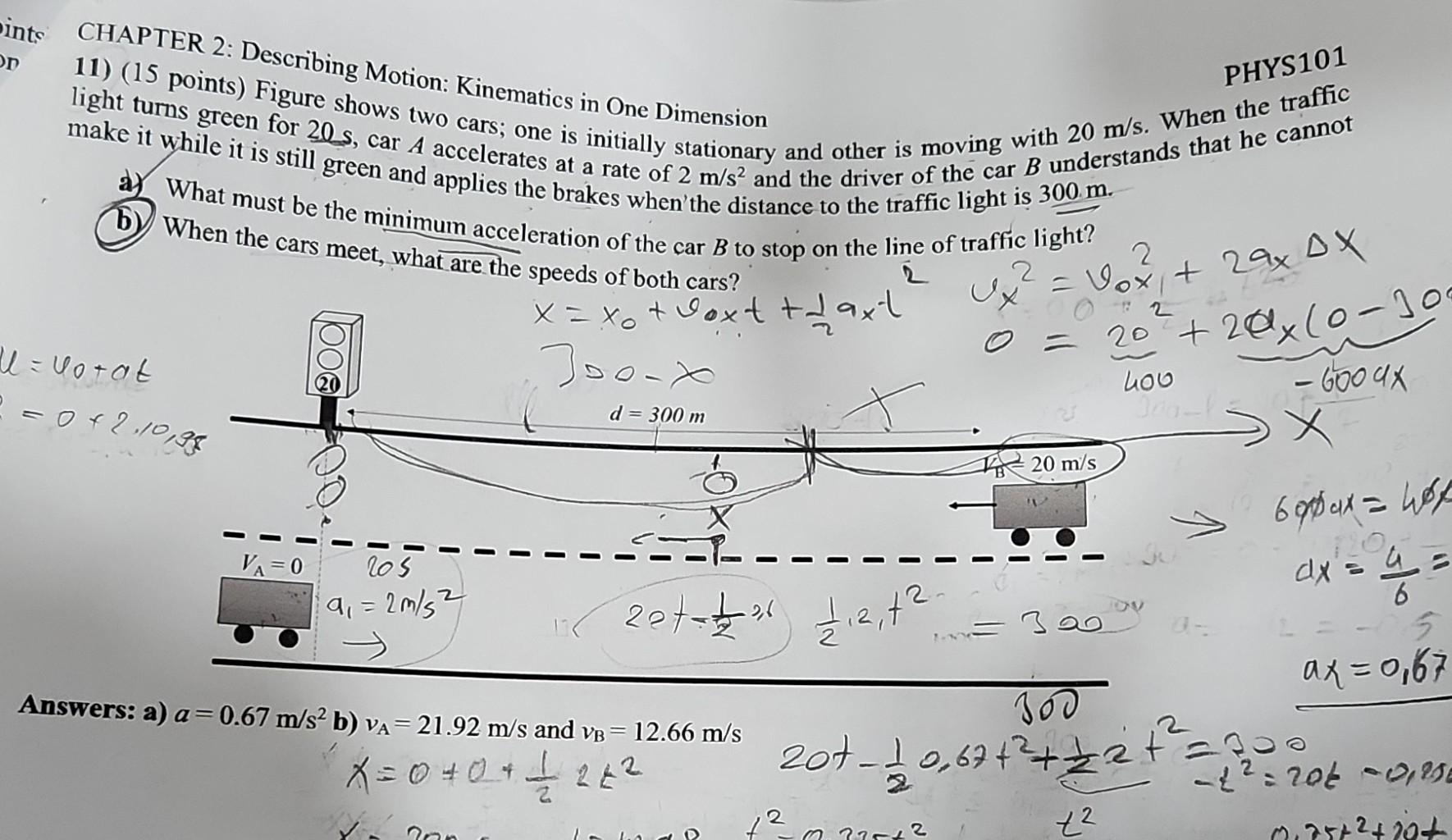 Solved CHAPTER 2: Describing Motion: Kinematics In One | Chegg.com