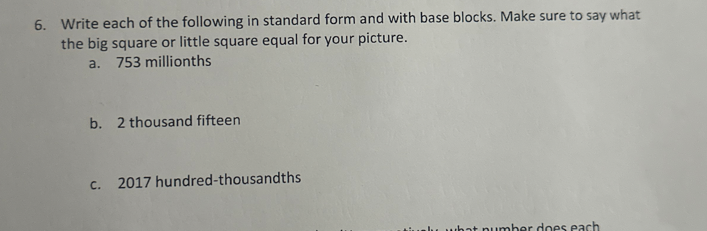 Solved Write each of the following in standard form and with | Chegg.com