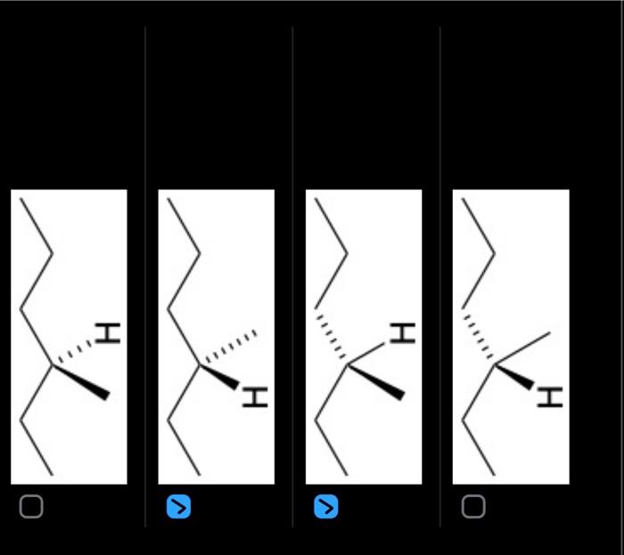 Solved Which Of The Following Provided Structures Are The | Chegg.com