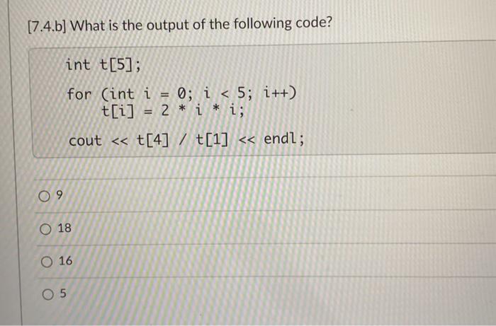 Solved [5.4.b) The following code writes 5 numbers (1 number | Chegg.com