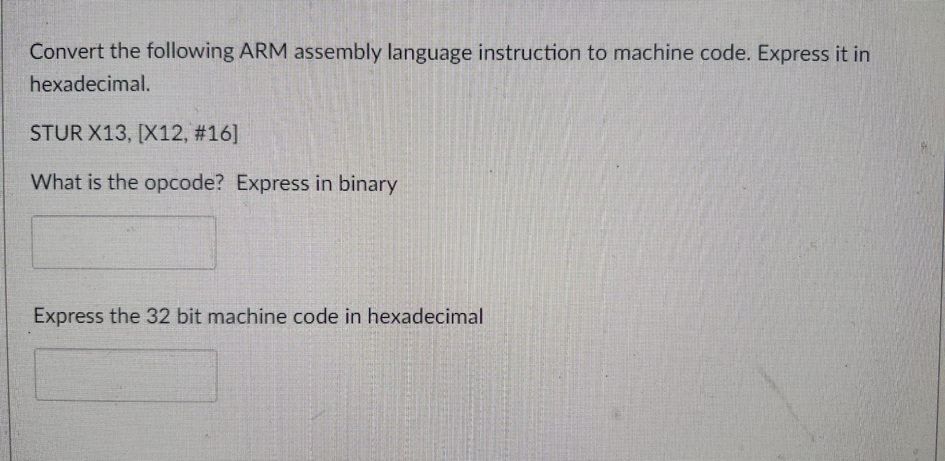 Solved Convert the following ARM assembly language | Chegg.com