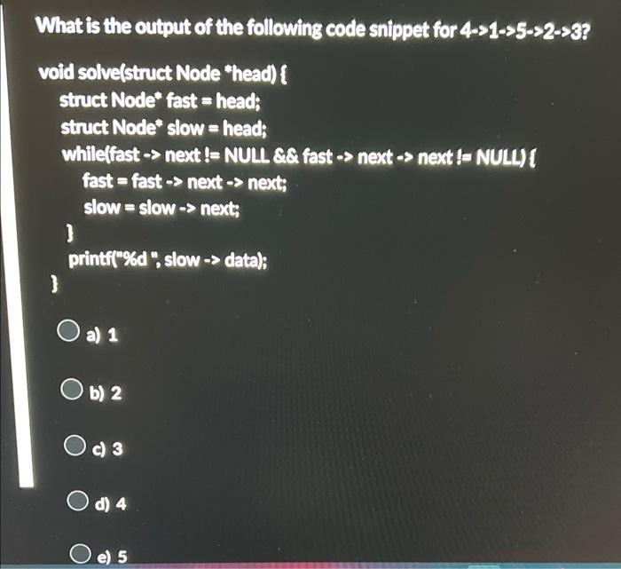 Solved What is printed after the following code snippet | Chegg.com