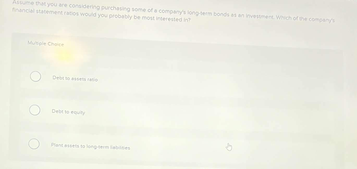 Solved Assume that you are considering purchasing some of a | Chegg.com