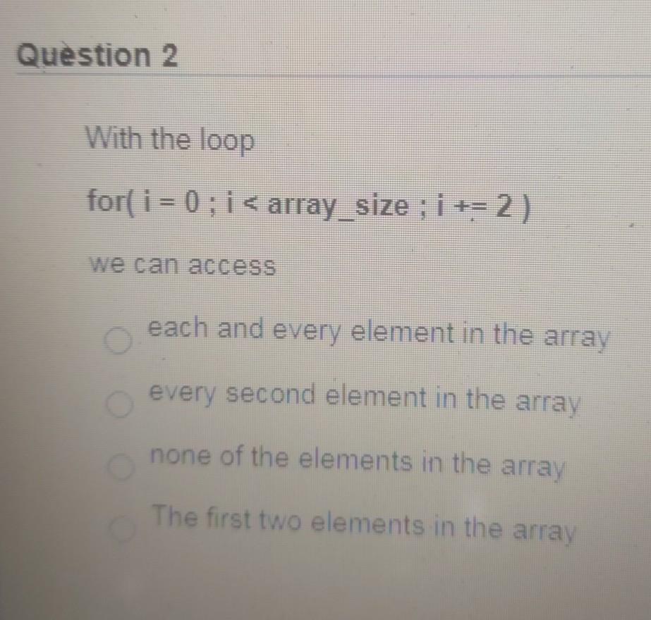 Solved Question 1 If loc is a char array, the correct scanf | Chegg.com