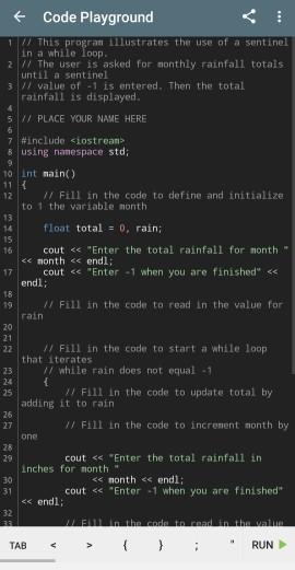 Solved Code Playground V 1 1 This program illustrates the | Chegg.com