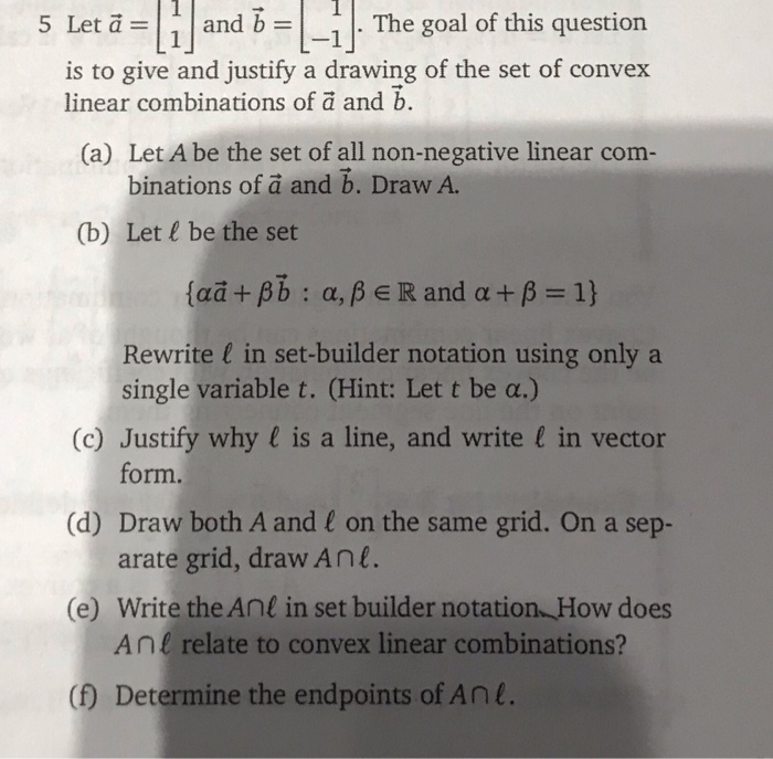 Solved 5 Leta 1 And 7 1the Goal Of This Question L 1 Chegg Com