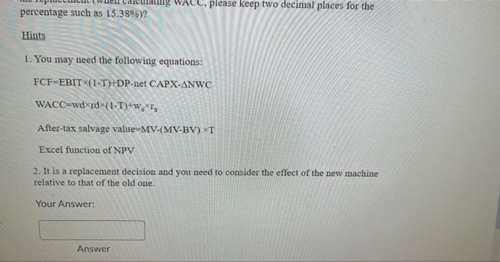 Solved Micah Corporation is trying to determine the initial | Chegg.com
