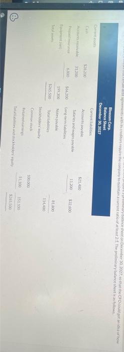 Solved Calculate The Current Ratio And Working Capital Based | Chegg.com