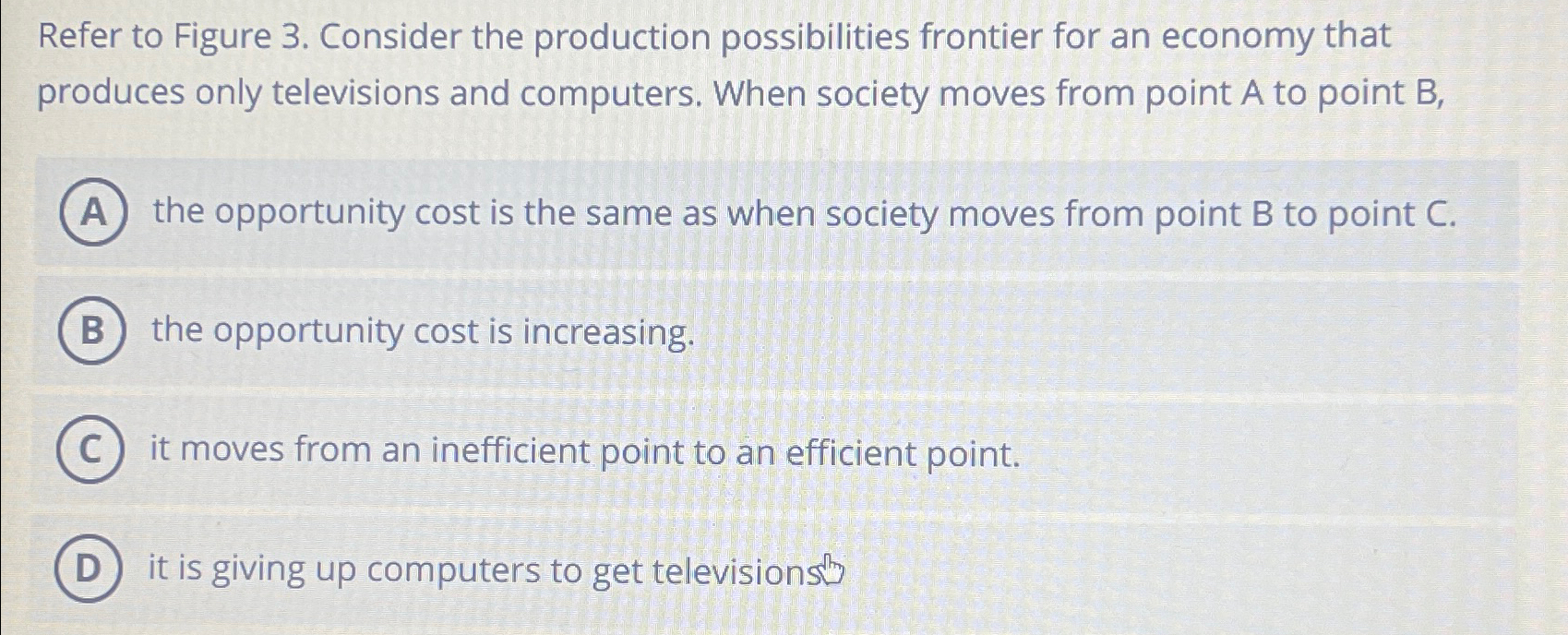 Solved Refer to Figure 3. ﻿Consider the production | Chegg.com