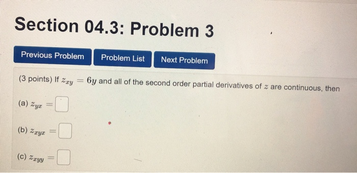 Solved Section 04.3: Problem 1 Previous Problem Problem List | Chegg.com