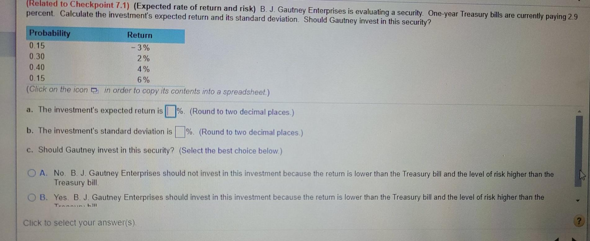 solved-related-to-checkpoint-7-1-expected-rate-of-return-chegg