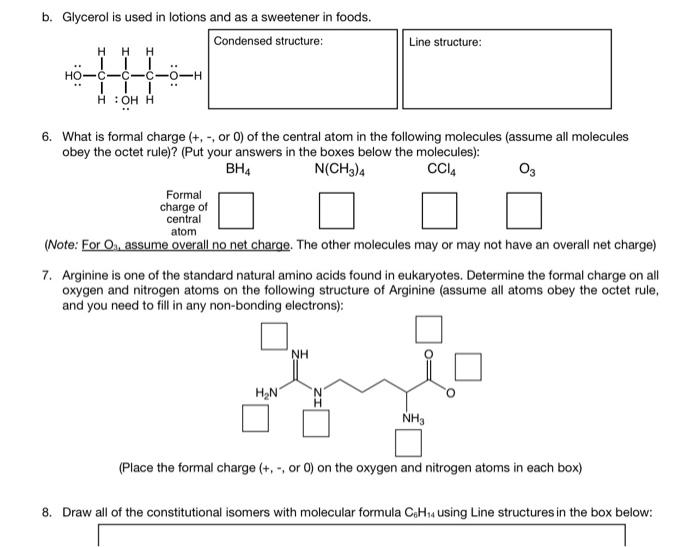 Solved Determine The Molecular Formulas And Then Draw Lewis