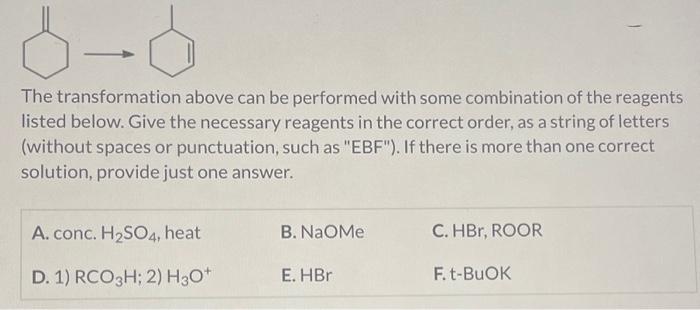 Solved The Transformation Above Can Be Performed With Some Chegg Com   Image