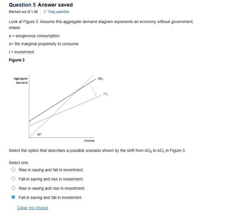 solved question 39aggregate demand will decrease... Solved Look at Figure 3. Assume this aggregate demand | Chegg.com
