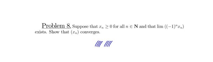 Solved This is for Real Analysis Therefore, I hope to solve | Chegg.com