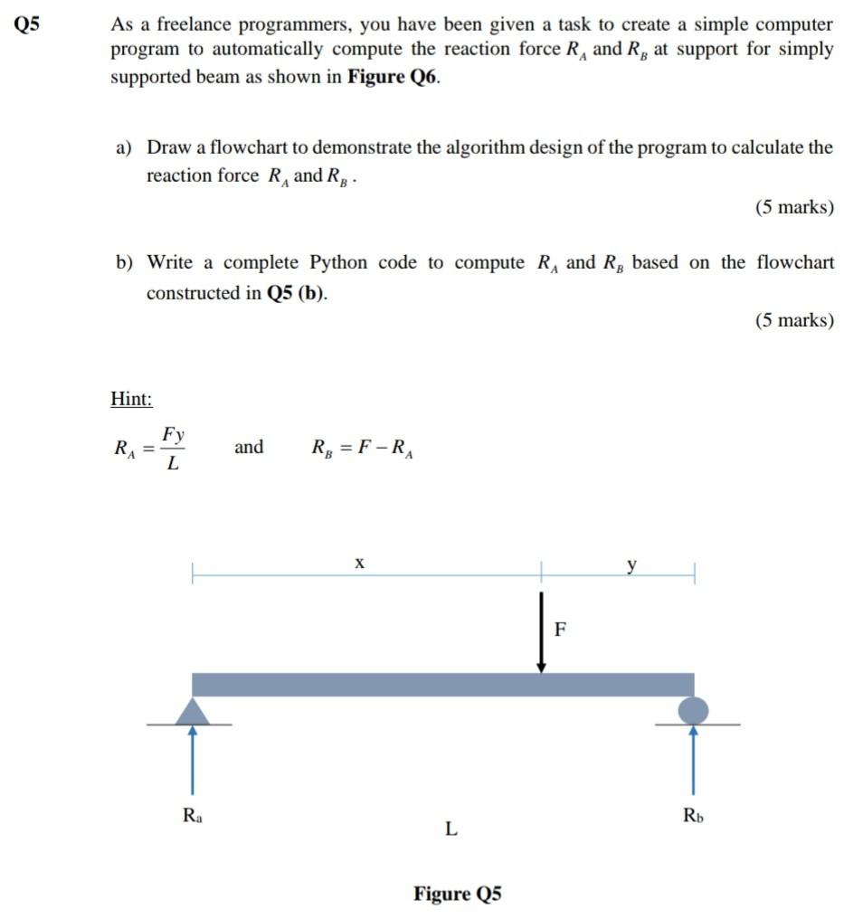 Solved 5.B) Write a computer program to draw the developed