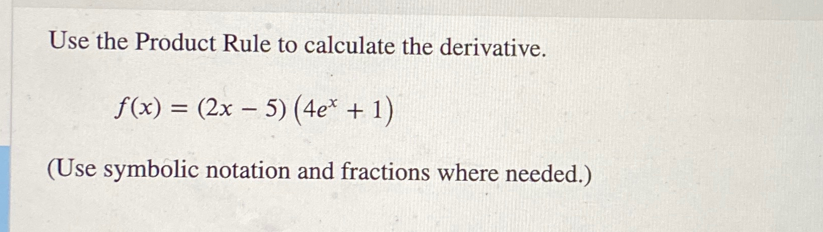Solved Use the Product Rule to calculate the | Chegg.com