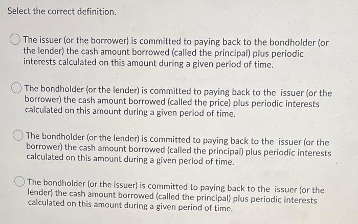 solved-select-the-correct-definition-the-issuer-or-the-chegg