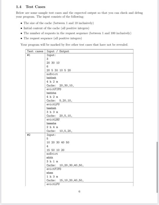 Solved 1 The paging/caching problem 1.1 Background The | Chegg.com