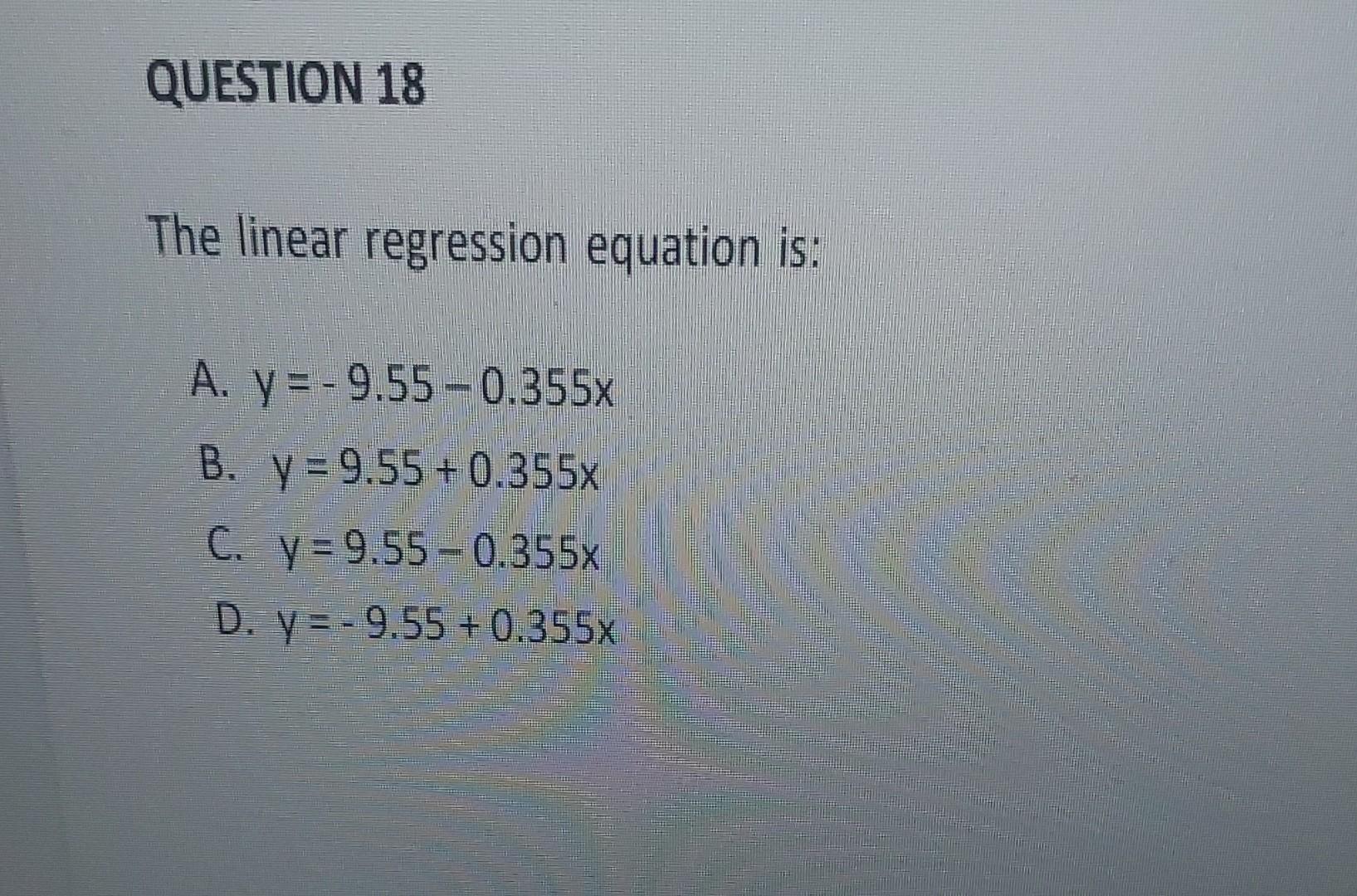 Solved Questions 16−18 refer to the problem below. The | Chegg.com