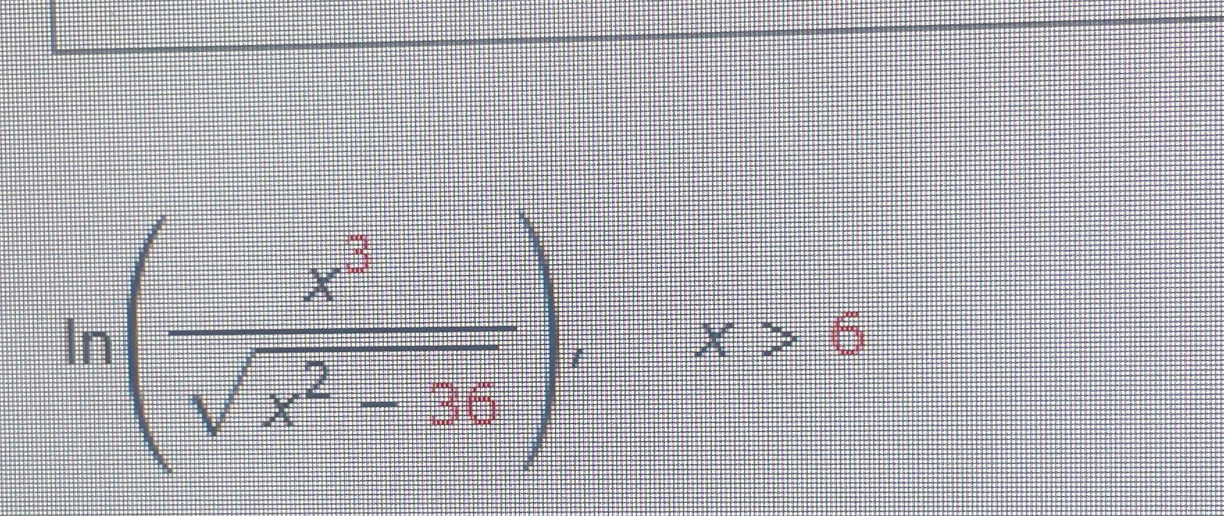 solved-ln-x3x2-362-x-6use-the-laws-of-logarithms-to-expand-chegg