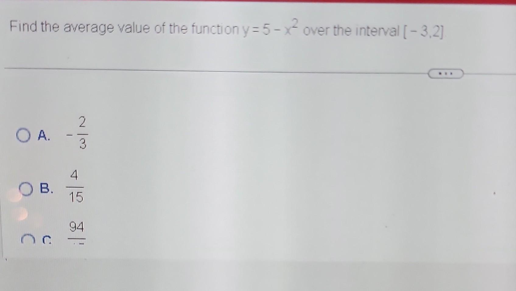 solved-find-the-average-value-of-the-function-y-5-x2-over-chegg