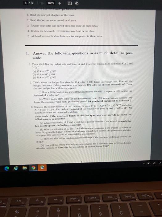 Solved 3/5 100% Read the relevant chapters of the book. 2. | Chegg.com