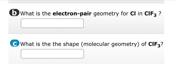 Solved Draw The Lewis Structure For Cif3 In The Window Below 6053