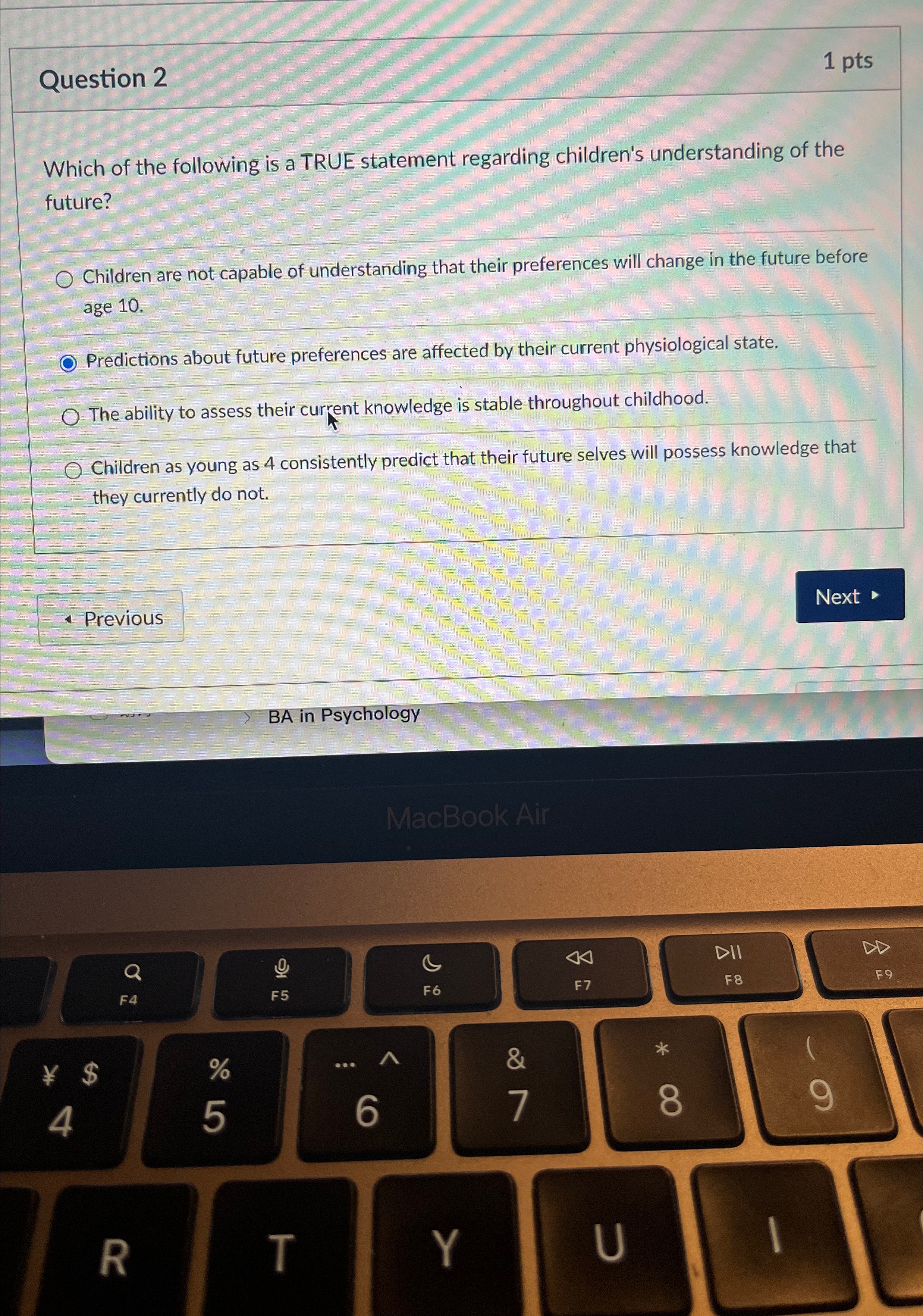 Solved Question 21 ﻿ptsWhich of the following is a TRUE | Chegg.com