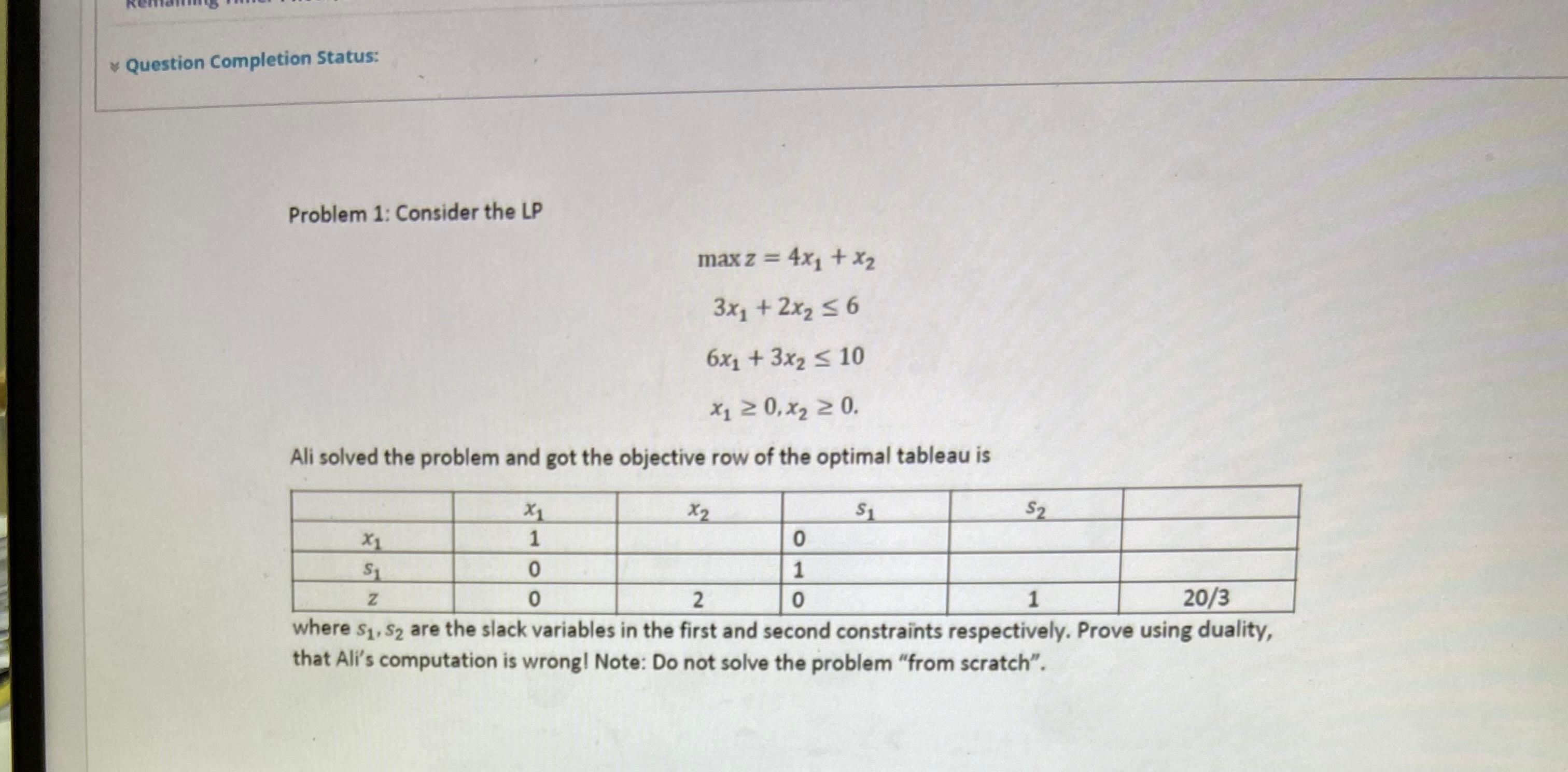 solved question completion status o decrease output... Solved Question Completion Status: Problem 1: Consider the | Chegg.com
