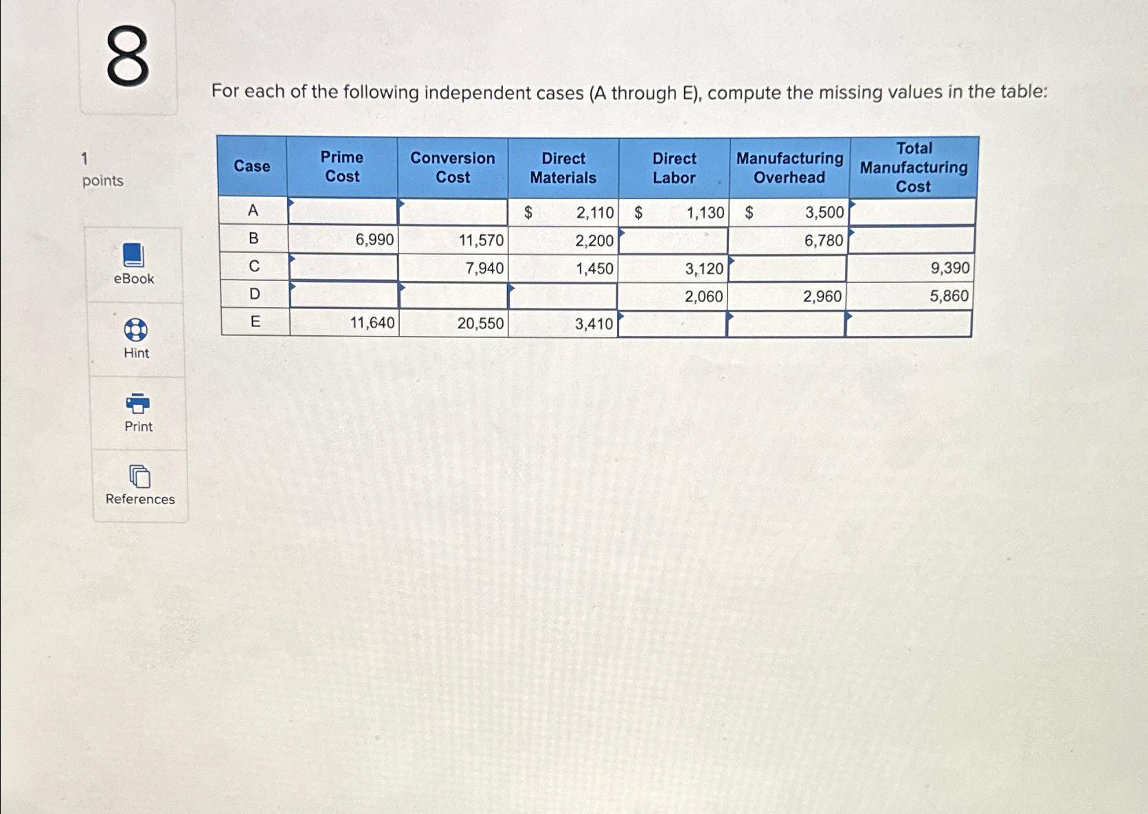 Solved 8 | Chegg.com