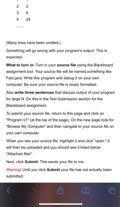 Solved Integer Overflow The goal of this program is to try | Chegg.com