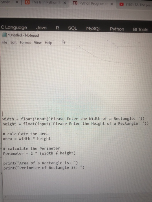 Solved This is for python: Write a program that displays