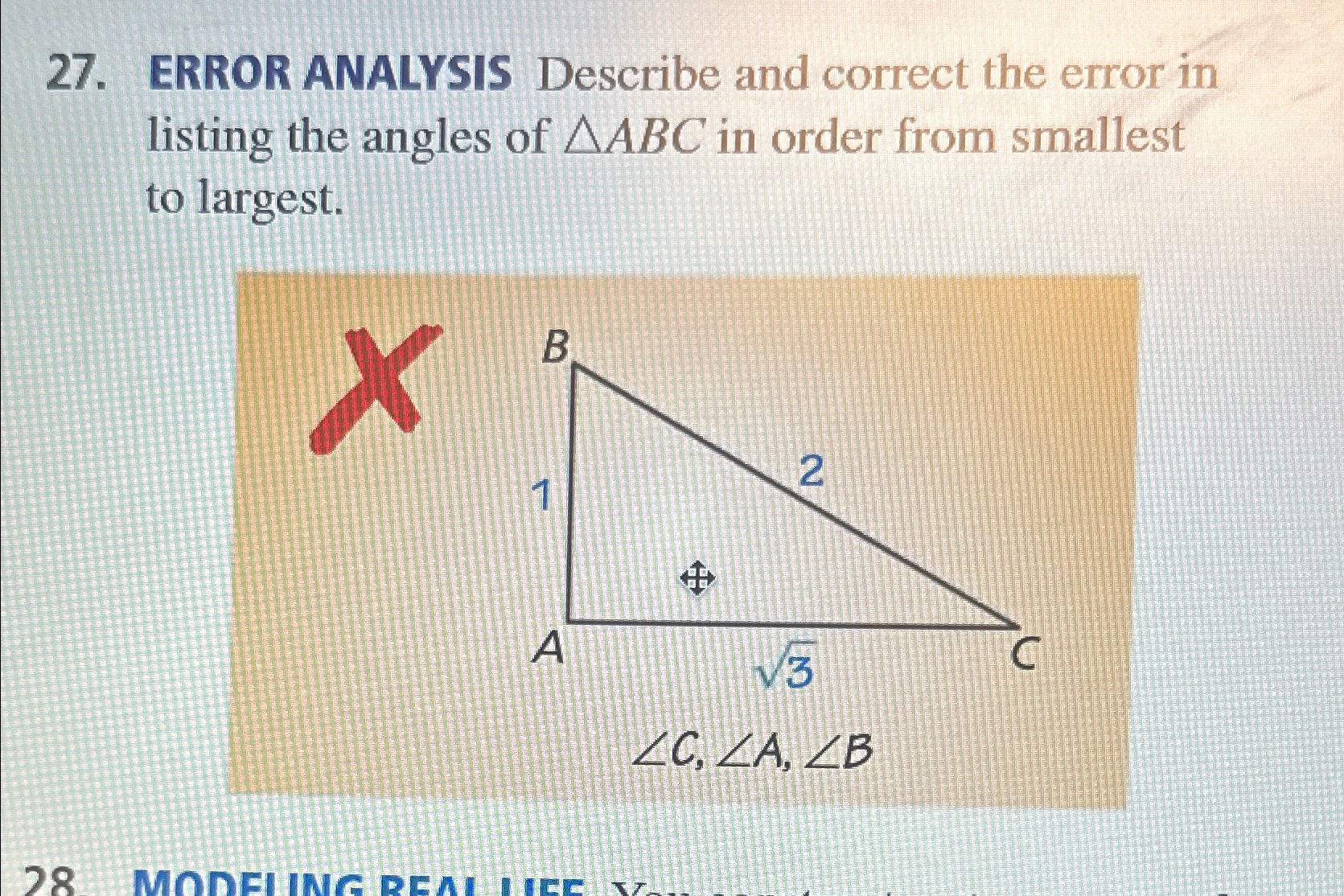 Solved ERROR ANALYSIS Describe and correct the error in | Chegg.com