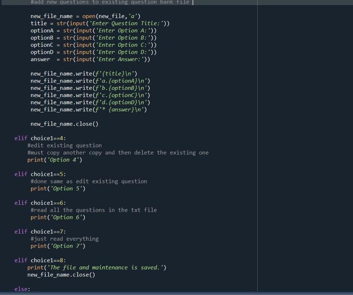 hi, im having trouble with my python code for a | Chegg.com
