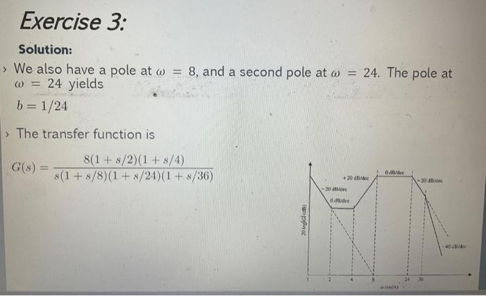 Solved The magnitude plot of a transfer function is shown. | Chegg.com