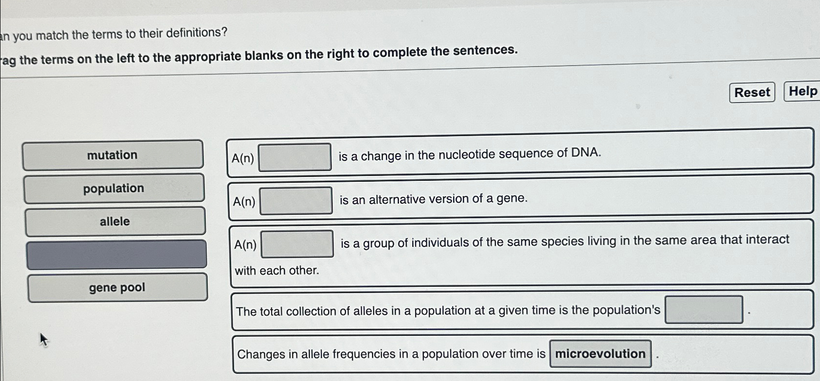 Solved you match the terms to their definitions?ag the terms | Chegg.com