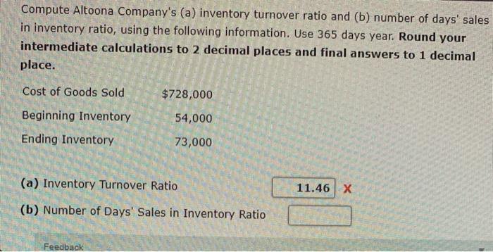 days sales in inventory quizlet