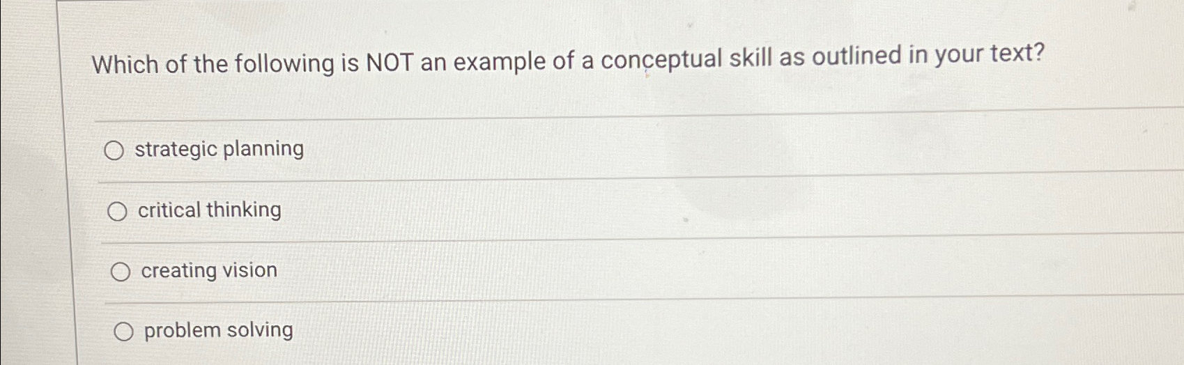 Which of the following is NOT an example of a | Chegg.com