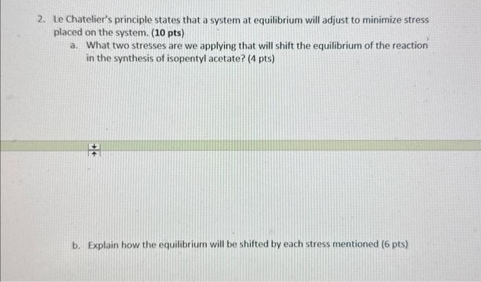 Solved these questions are in regard to a isopentyl acetate | Chegg.com