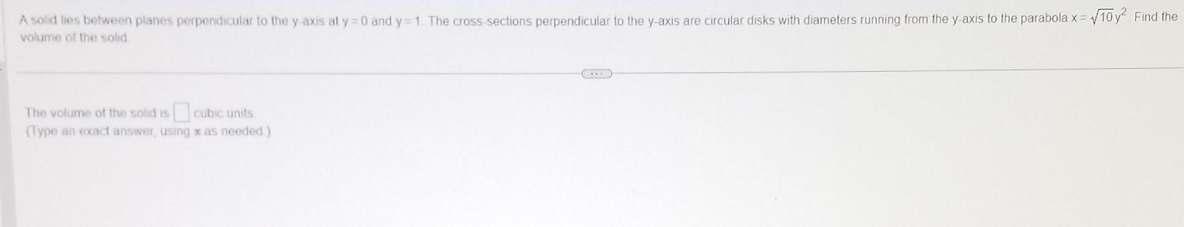 how to find the volume of a solid figure in cubic units