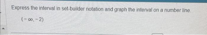 Solved Express the interval in set-builder notation and | Chegg.com