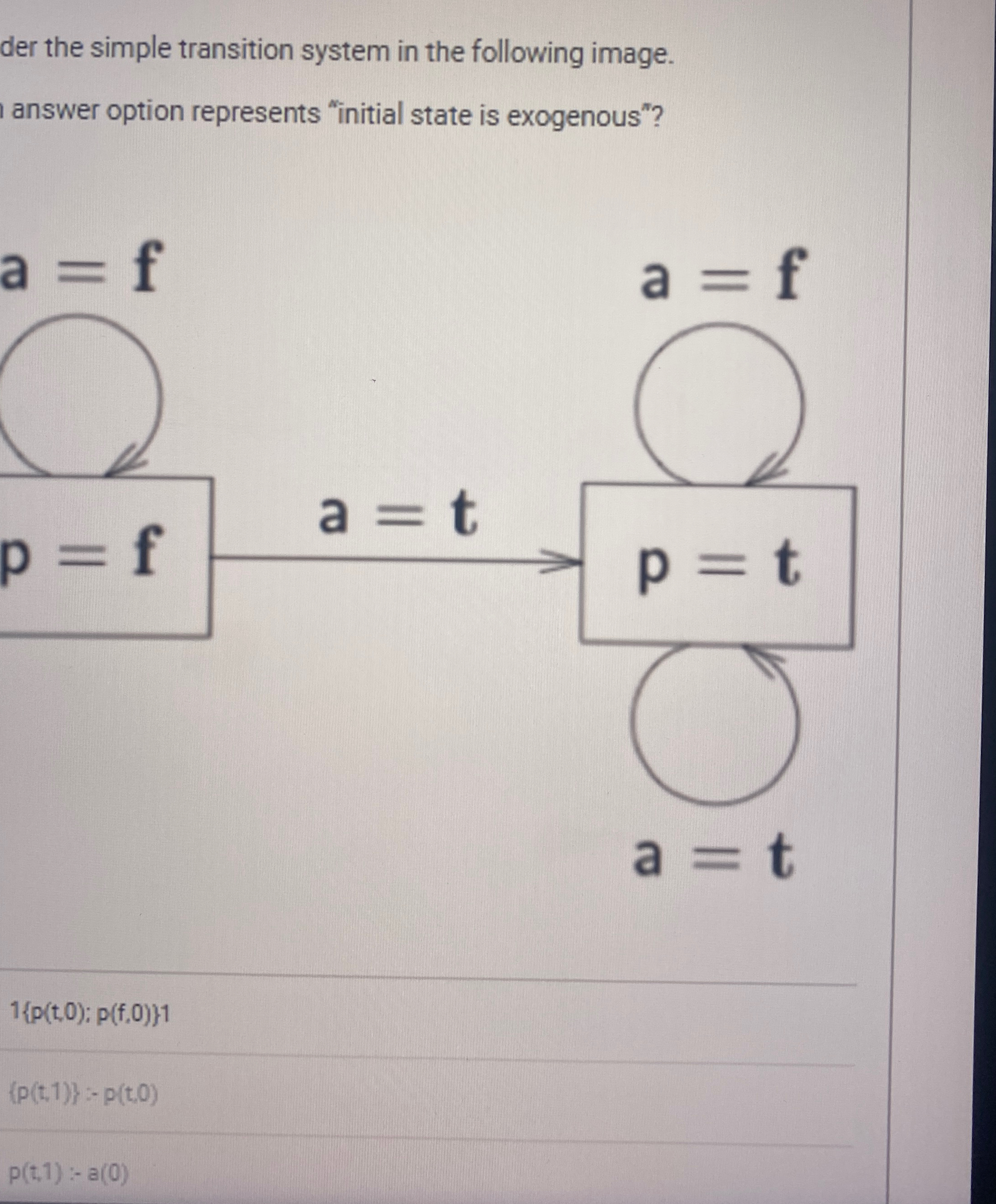 Solved der the simple transition system in the following | Chegg.com