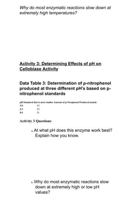 Solved Activity 1 Determining The Reaction Rate In The Chegg Com