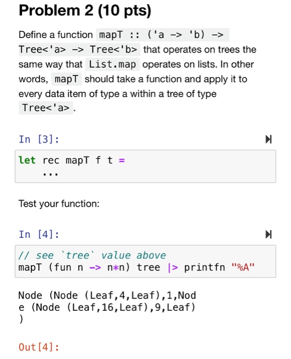 USING F# PROGRAMMING LANGUAGE. NO LOOPS OR LIBRARY | Chegg.com