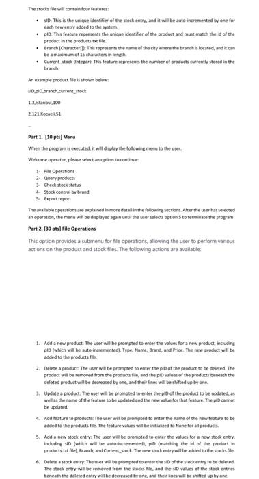 Solved Homework Description: You have been tasked with | Chegg.com