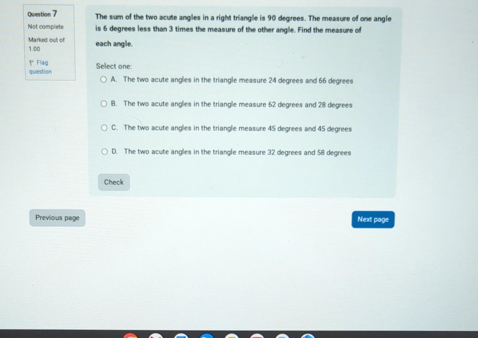 solved-question-7-the-sum-of-the-two-acute-angles-in-a-right-chegg